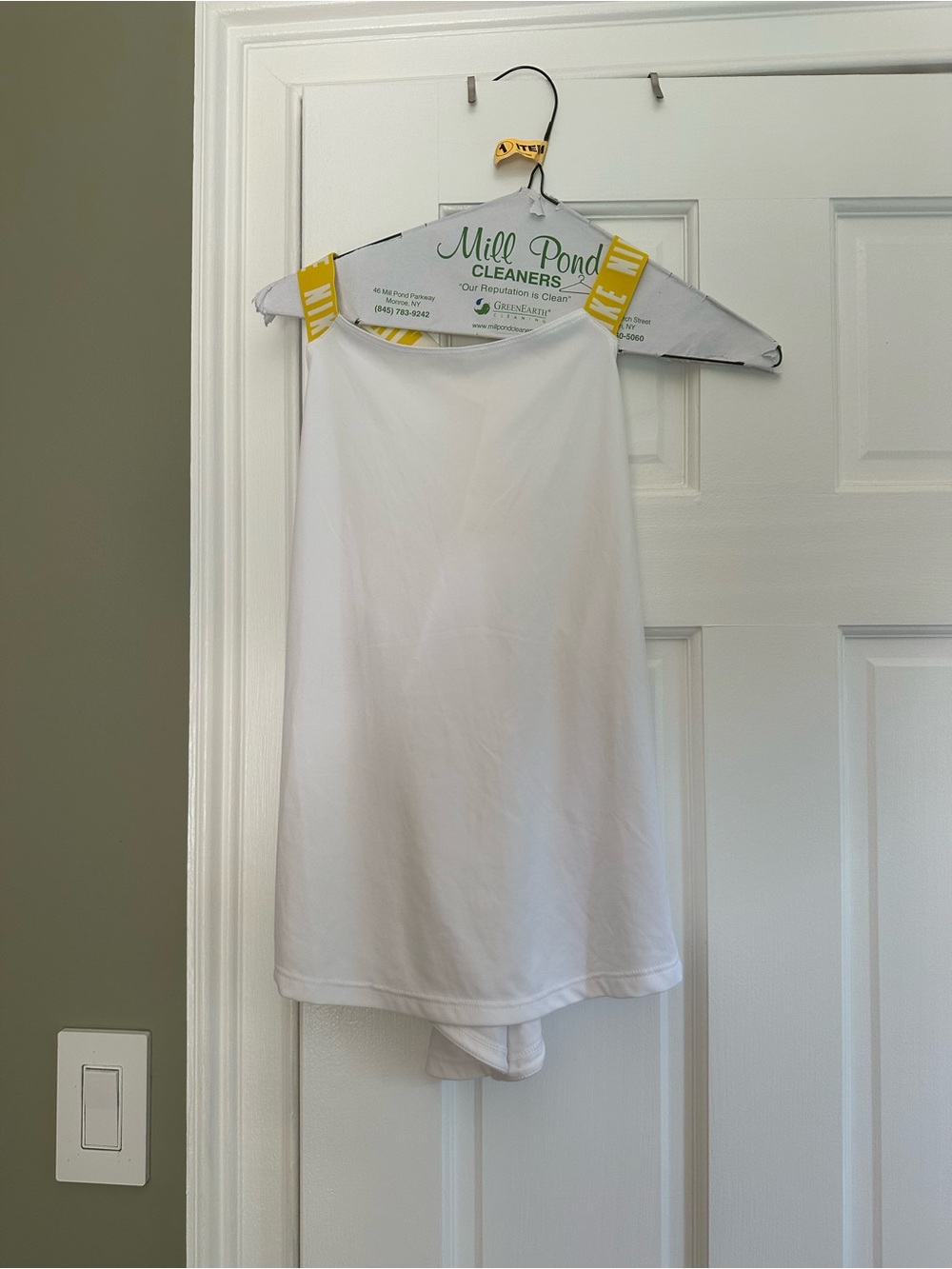 White youth Nike tank